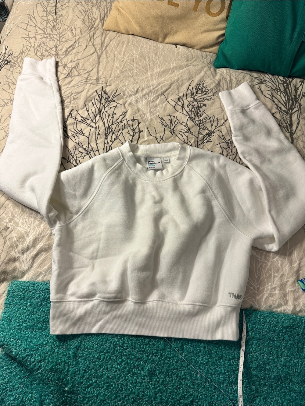 TNA white sweatshirt